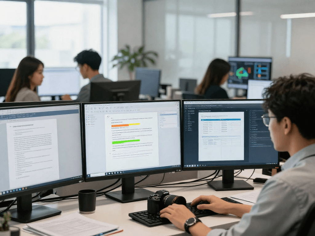 Advanced document fraud detection analysis with team collaboration using technology.