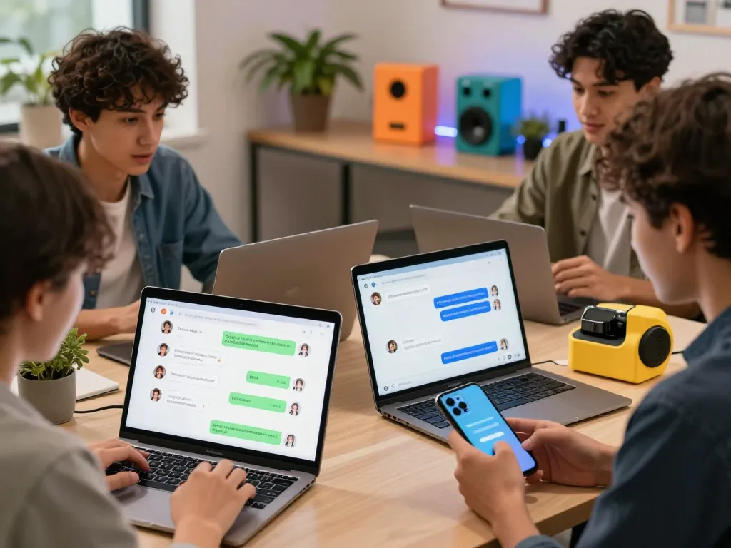 Users experiencing engaging conversations with AI chatbots, showcasing the appeal of crush on AI technology.