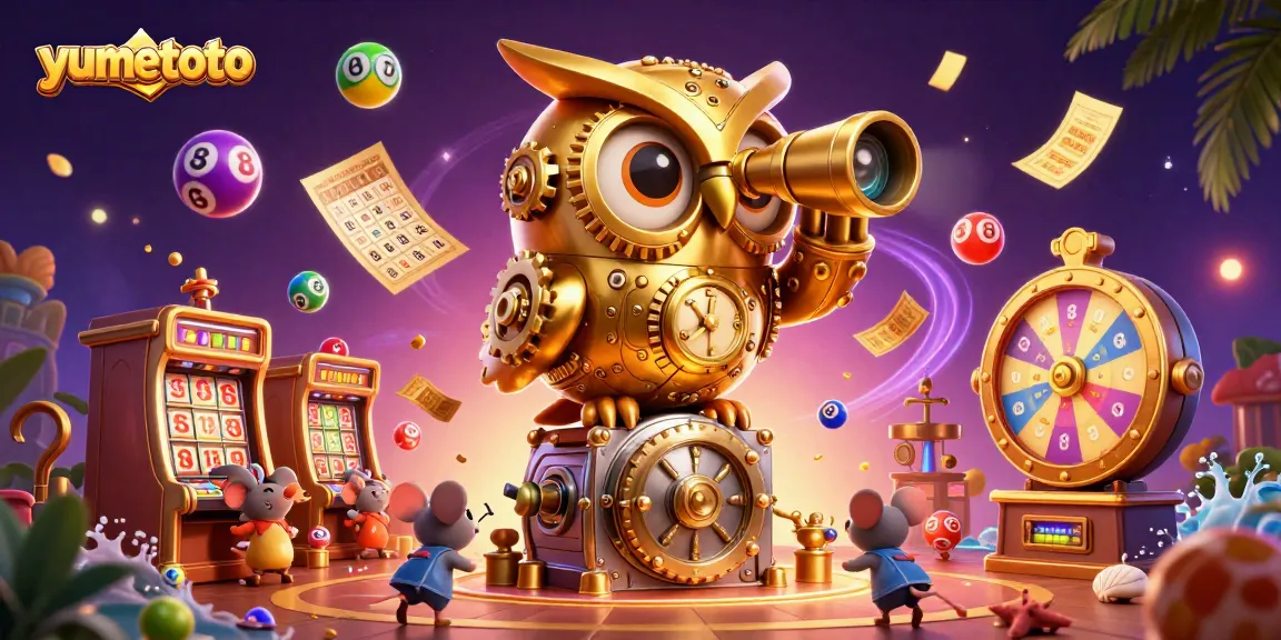 Engage in thrilling gameplay with yumetoto featuring colorful lottery balls and captivating casino elements.