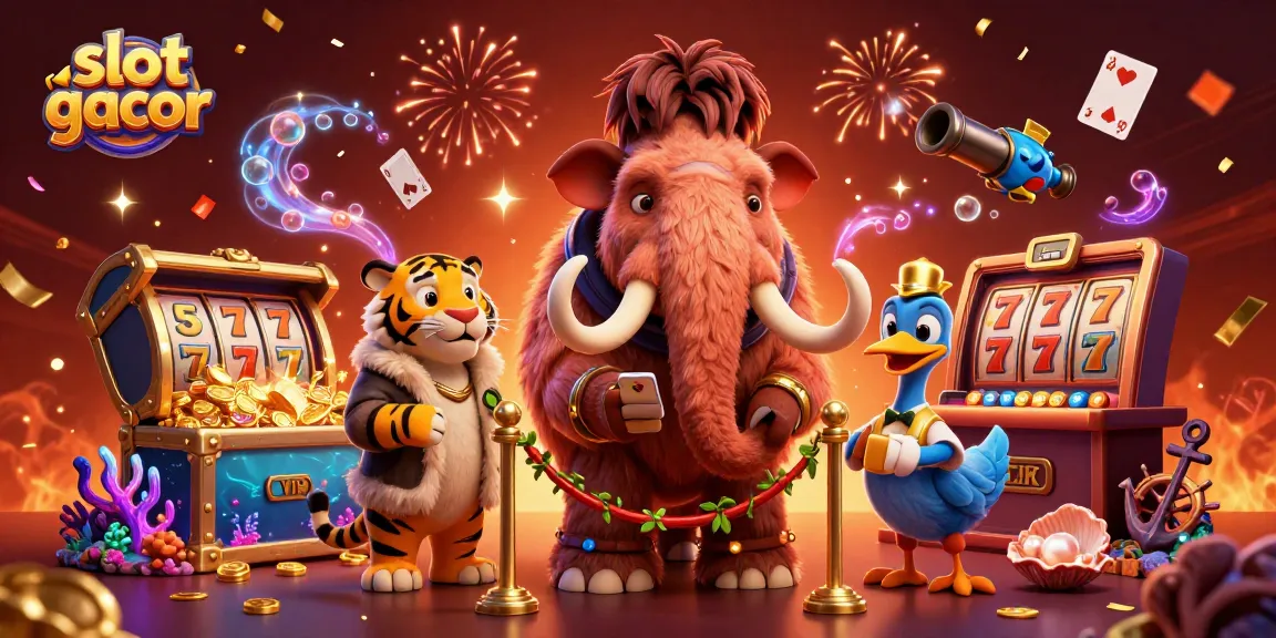 Menangkan slot gacor dengan bouncer mamut dan tamu VIP jaman prasejarah.